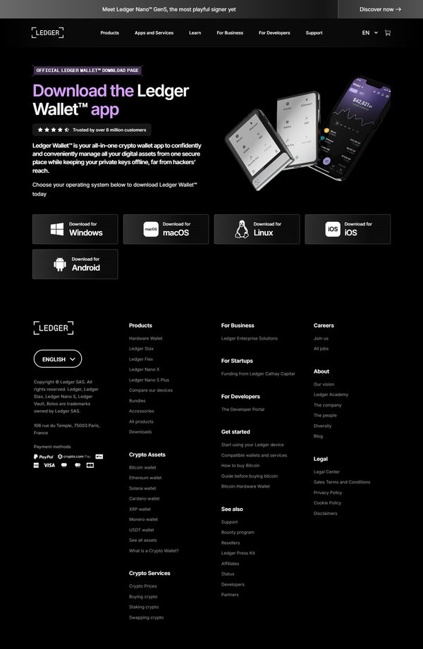 Ledger® Live: Login | Secure Access to Your Wallet